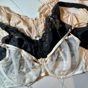 34I (USA) LACE BRA SET